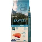 BRAVERY PERRO MINI ADULT SALMON 7 KG